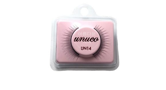 유누꼬UN14/유누꼬 속눈썹 / 자격증 시험용 속눈썹/ 연장재료/ 인조 속눈썹