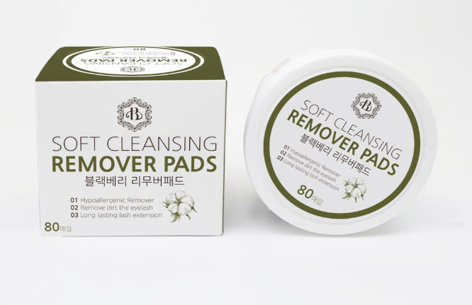 블랙베리 소프트 클렌징 리무버패드 (80매입)